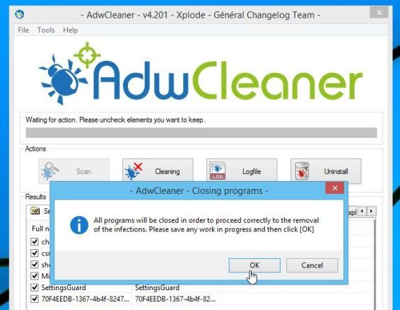 Adwcleaner-Removing-Malware