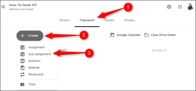 Google-Classroom-Create-Quiz