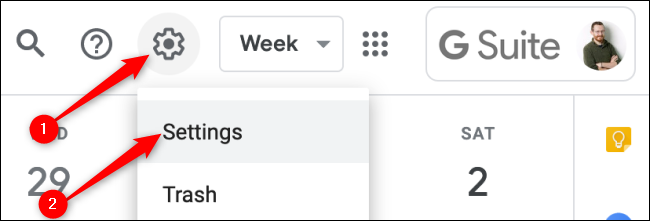 Google-Calendar-Settings